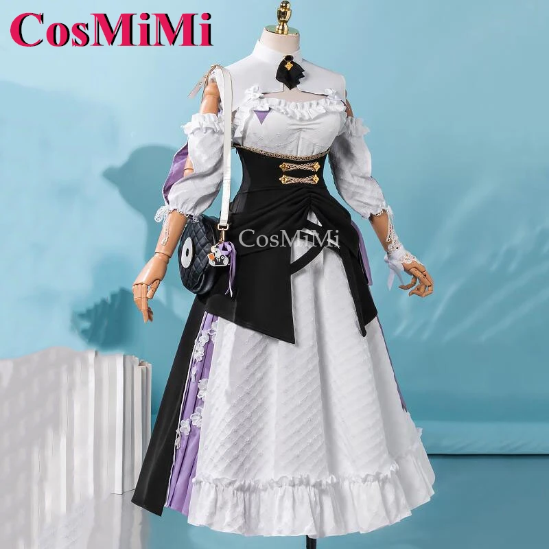 CosMiMi Gra Honkai Impact 3 Elysia Strój Cosplay Słodka Wspomnienie Moda Uroczy Mundurek Sukienka Karnawałowa Impreza Przebranie