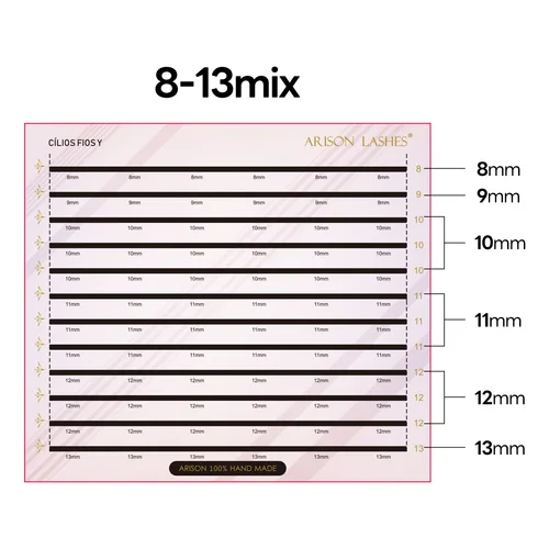 Imagen 2 del producto ARISON-Caja magnética de pestañas postizas, suministros de extensión de pestañas negras mate, maquillaje profesional de alta calidad, 5DW