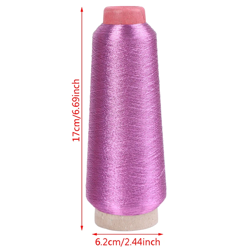 3600M Colorful Computer embroidery cross stitch DIY Manual Bright Silk Gold Thread Silver Thread Metallic Yarn Woven Line