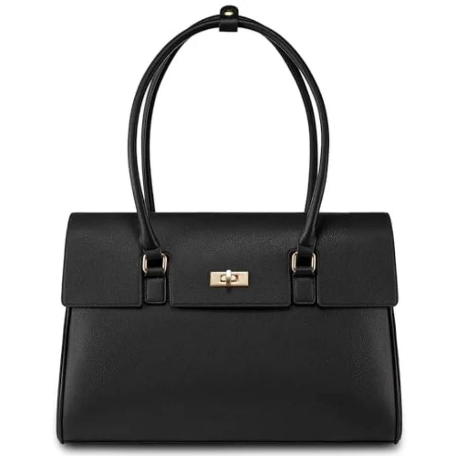

LOVEVOOK Laptop Bag for Women Work Tote Messenger Bag Waterproof Business Office Professional Handbag Shoulder Bag