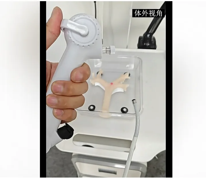 Bronchoscopy Training Model, Fiberoptic Bronchoscopy Practice Simulator with Secondary Branches, Soft Non-Damaging
