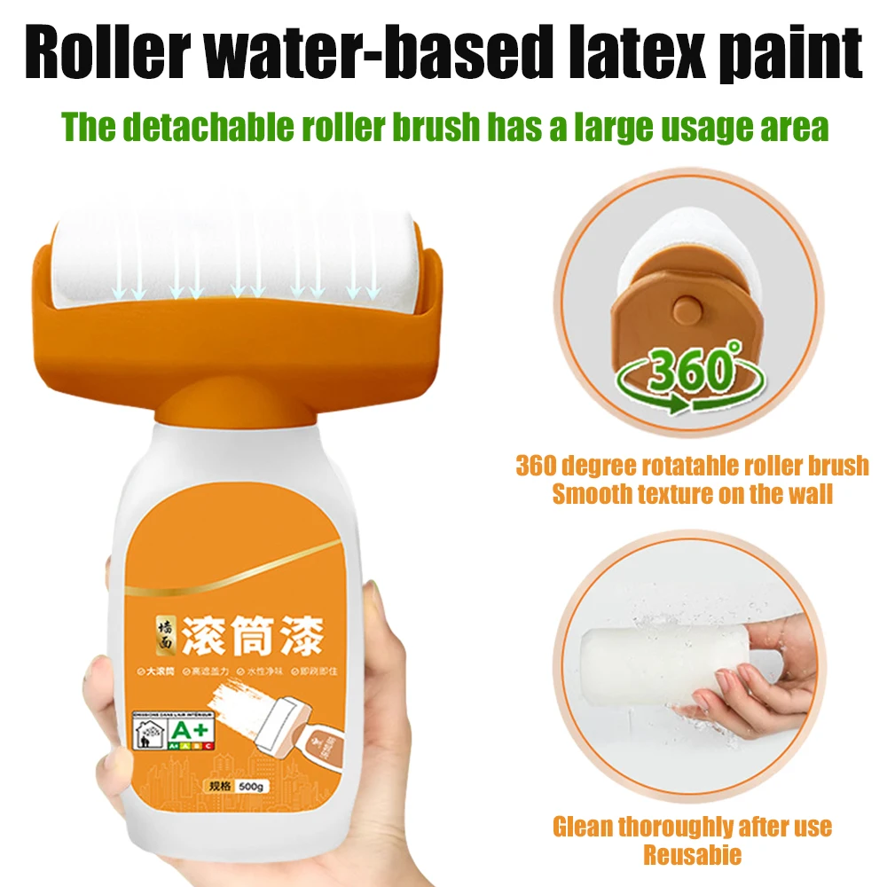 

Hot Antibacterial Wall Paint Waterbased Repair Paint Roller Paint Water-based Latex Paint White Household Wall Repair Paint