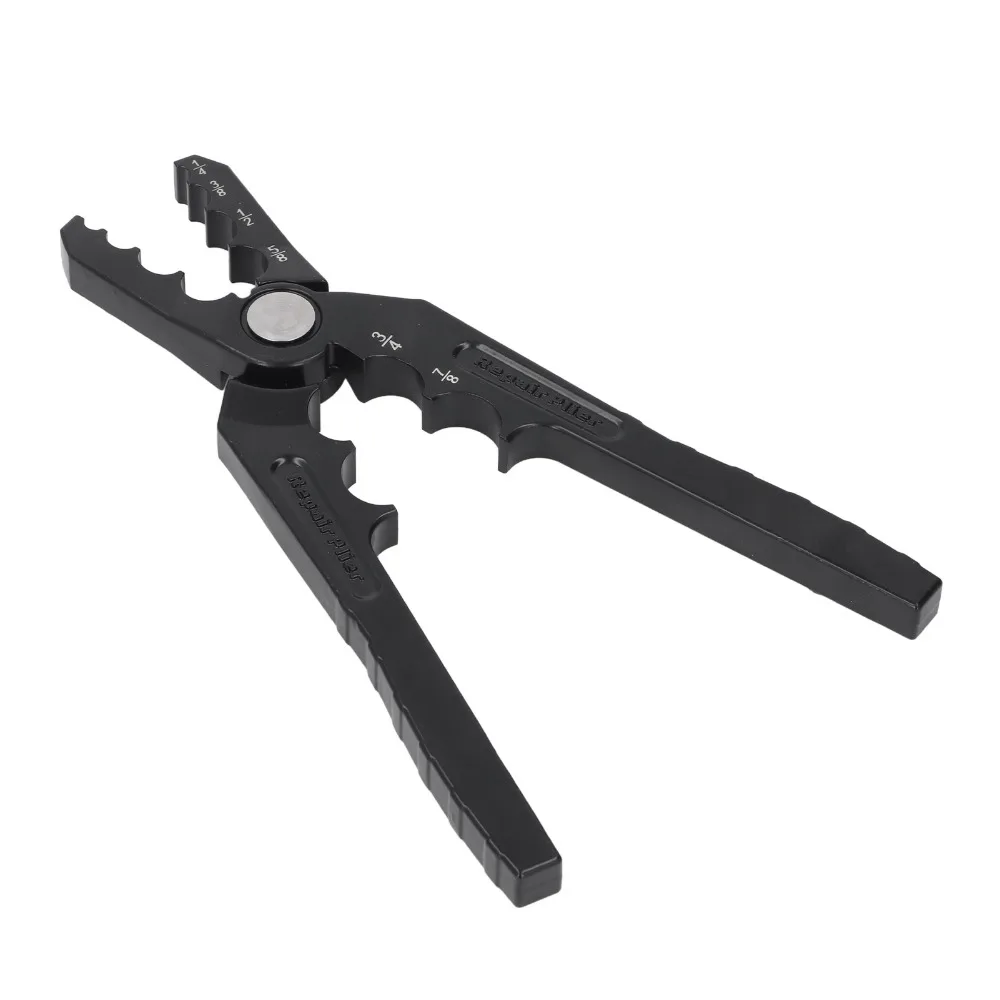 6 Holes Design Copper Tube Rounder 1/4 3/8 1/2 5/8 3/4 7/8 Inch Multifunctional Flat Tube Repairer Pliers