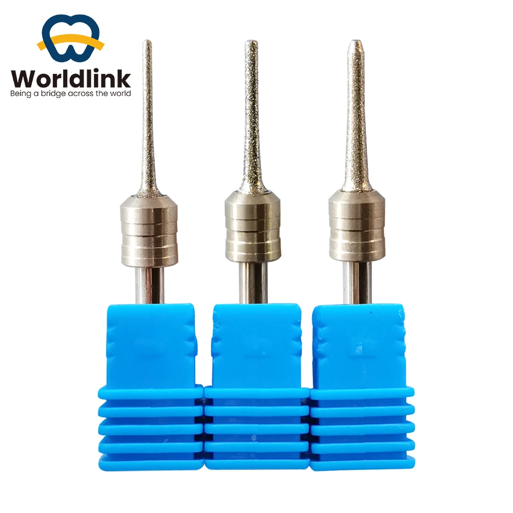 

Amann Girrbach Lithium Disilicate Dental Milling Cutter Shank Bur Dental Lab Drills for Precision Dental Work 1.8/1.4/1.0/0.4mm