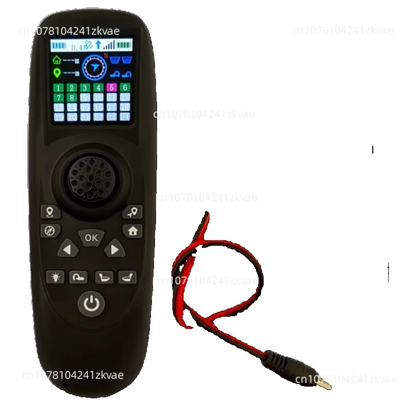 RXG7-TXG4 GPS High-speed Nesting Modified 8.4V 12V Color Screen Remote Control Set One-click Return