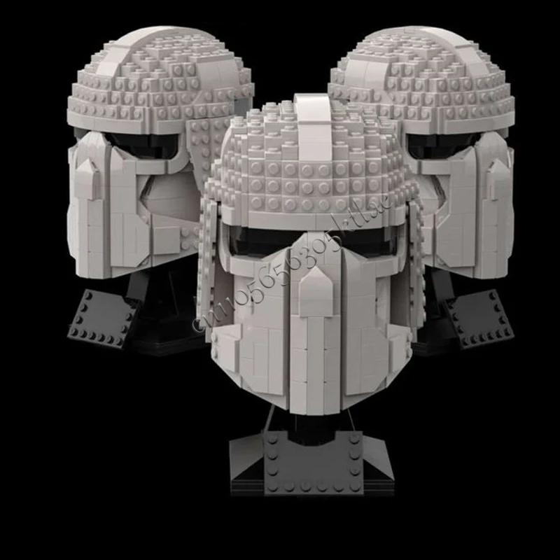 720PCS Space Battle Bad Lots Casco Snowtrooper Star Movie Ultimate Collection Buil Architettura personalizzata Modello fai da te Giocattoli Regali