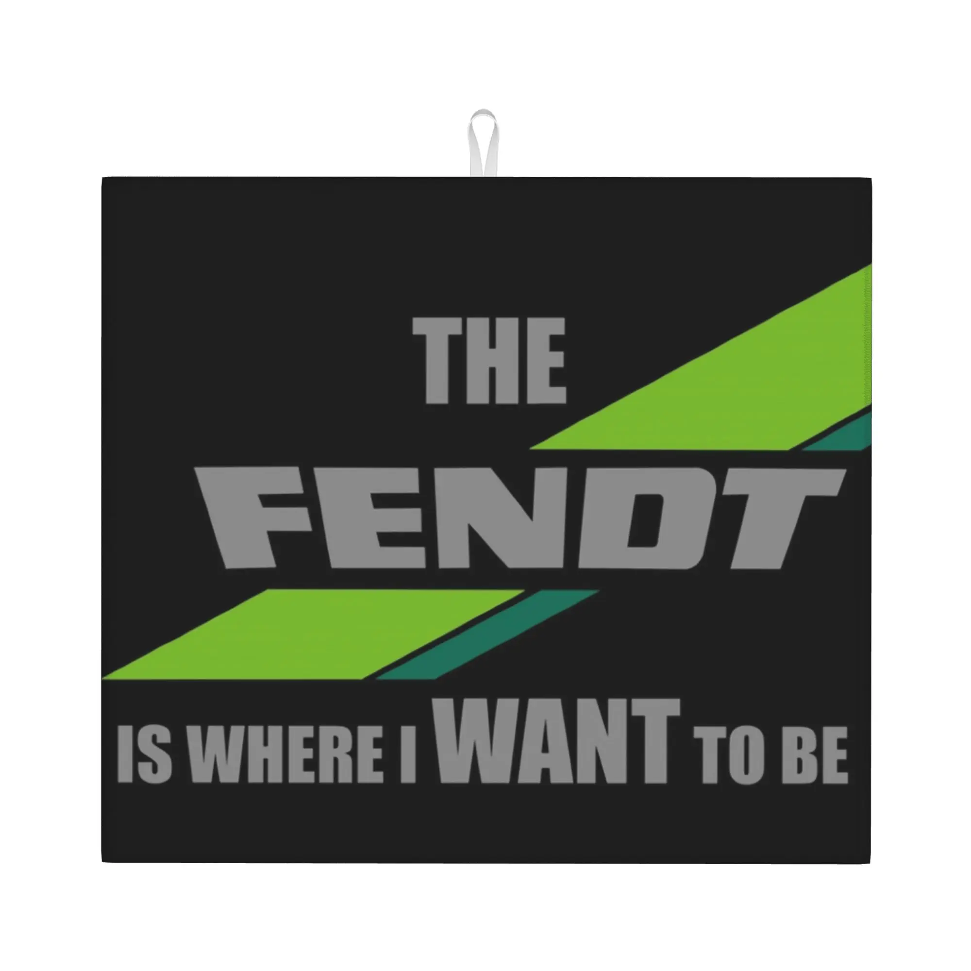Fendt Tractor Non‑Slip Waterproof Absorbent Barware Tableware Oil Proof Reusable  Bathroom Drying Mat For Kitchen
