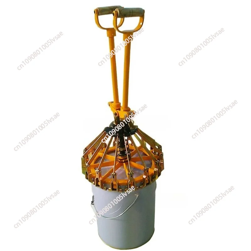 International universal standards of 18L/20L packaging barrels capping clamp coating metal barrels of manual sealing machine