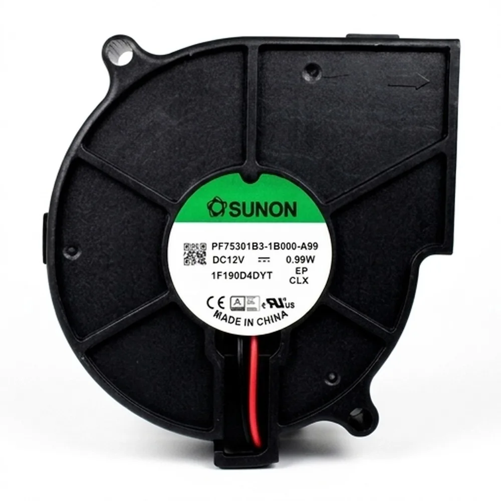 For SUNON PF75301B3-1B000-A99 DC12V 0.99W Blower Fan