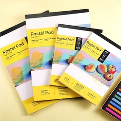 A3/A4/A5 Chalk Special Paper Toner Book Easy To Color Acid-free  Oil Pastel Painting Sketch for Drawing Diary