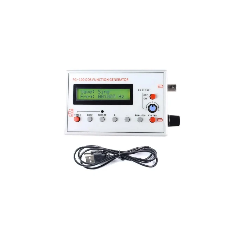 DDS Function Signal Generator FG-100 1HZ-500KHZ