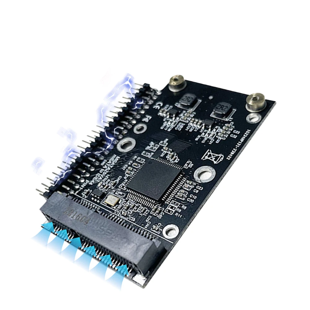 MSATA SSD To 44Pin 2.5 Inch IDE Adapter Card MSATA SSD To 2.5inch IDE SSD MSATA SSD To 44 Pin IDE Converter Adapter for Laptop