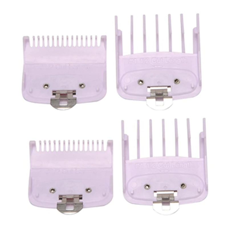 4PCS/Set Hair Clipper Combs Guide Kit Hair Trimmer Guards Attachments 1.5MM/4.5MM For WAHL-Hair Clipper