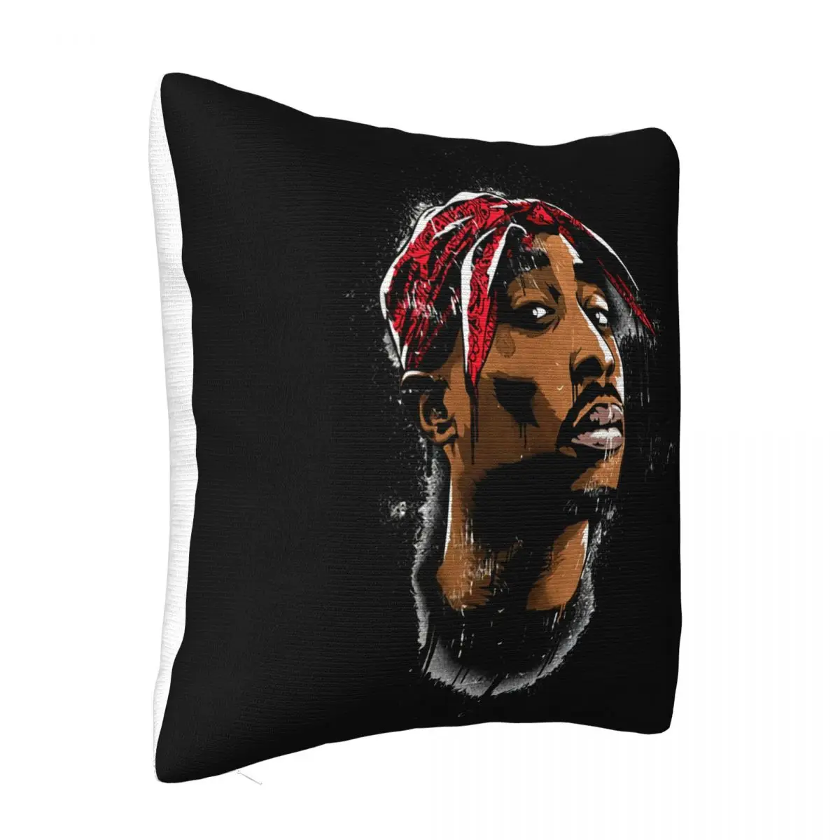 2Pac Spray Art Tupac Shakur Hip'Hop Rap Women Men Steampunk On Sale Stylish Low Price Winter Pillow Case