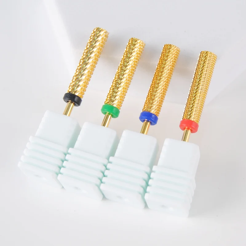 24mm beczka z węglika bardzo długie wiertła do paznokci wiertarki elektryczne akcesoria do Manicure Bit narzędzie martwa skóra frez do skórek