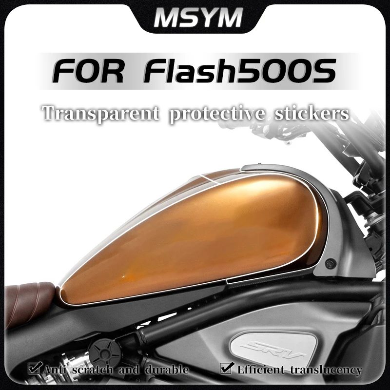 

For QJMOTOR FLASH500S Flash500S Invisible car cover transparent full car protective film waterproof fuel tank sticker accessorie