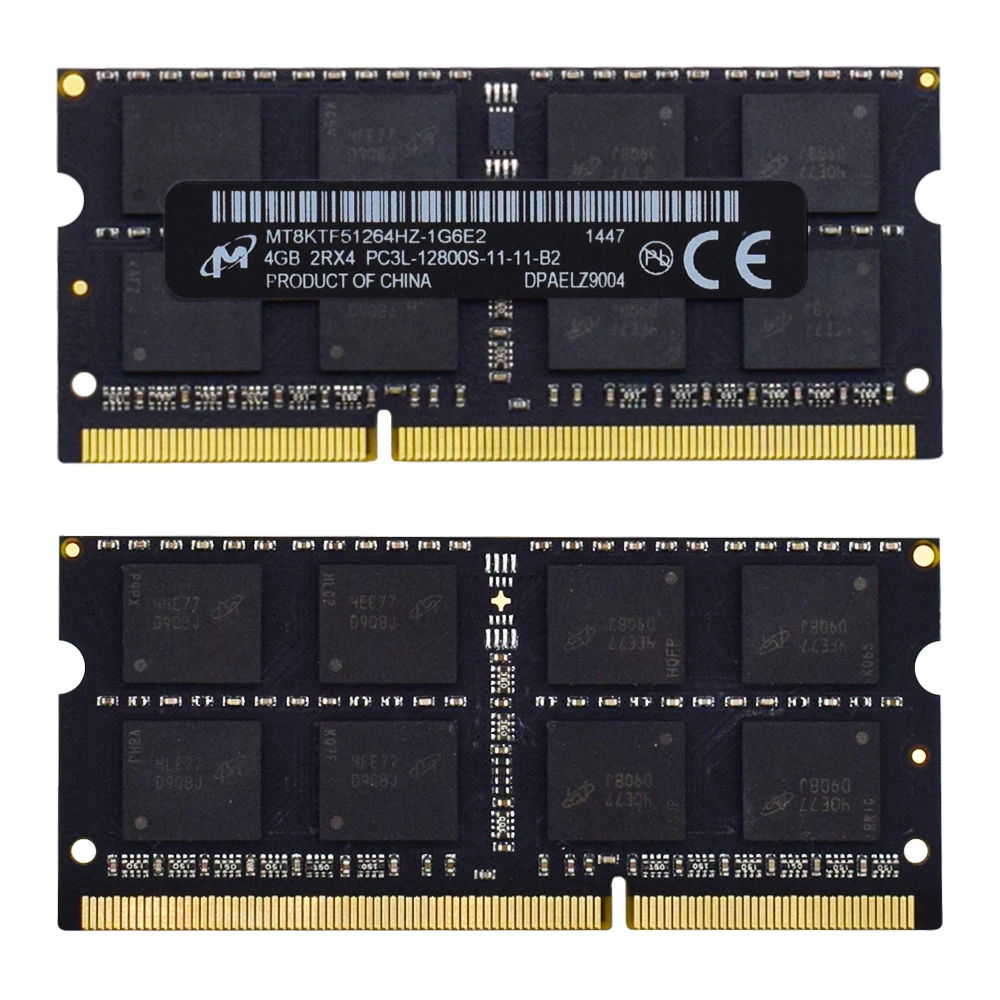 8GB 4GB DDR3L 1600MHz 1866MHz RAM Laptop Memory PC3L-12800 PC3L-14900 SO-DIMM 1.35V RAM