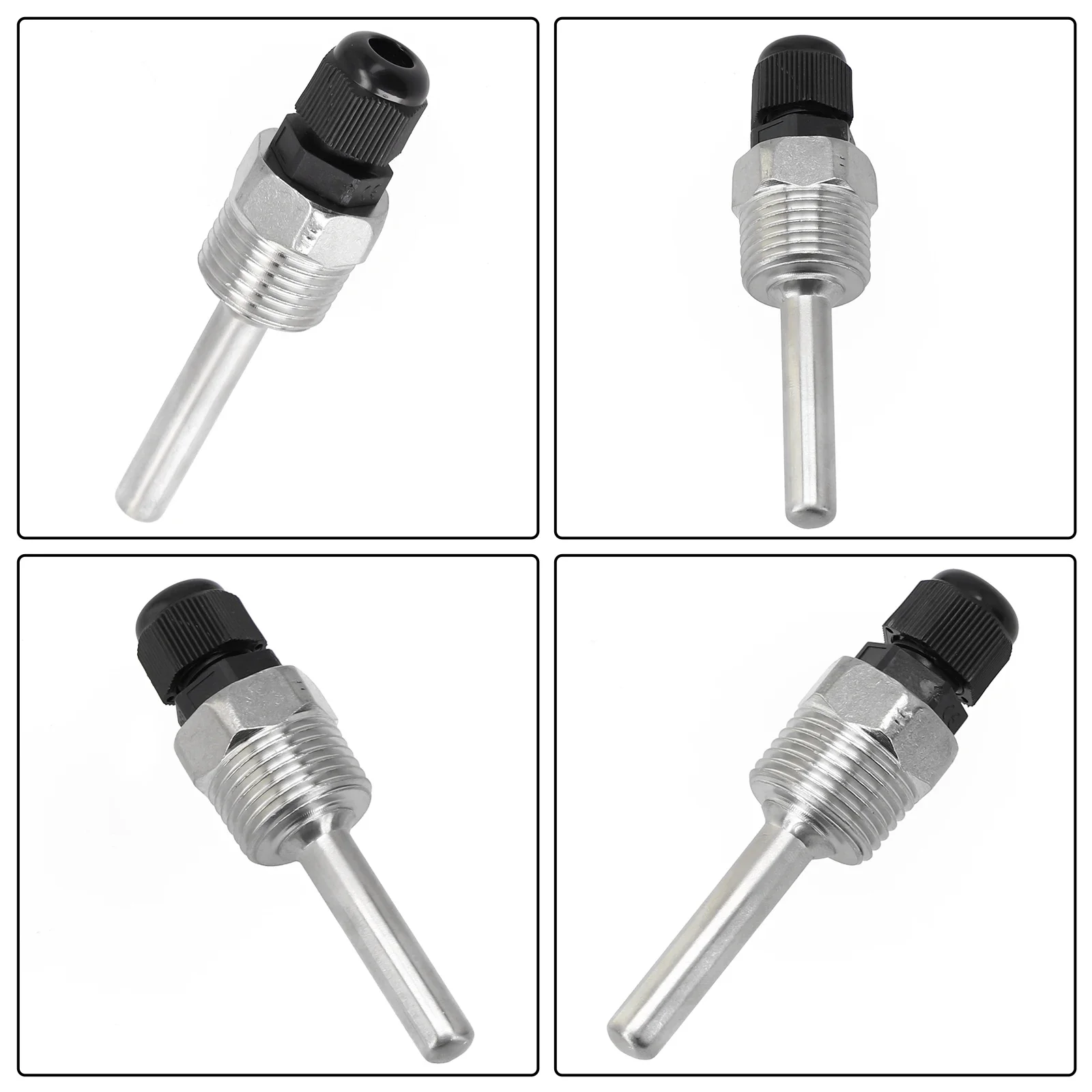 High Quality Accessories Thermowell Temperature Sensors No Bubbles 2Mpa Max Pressure 30/50/100/150/200mm No Pinhole