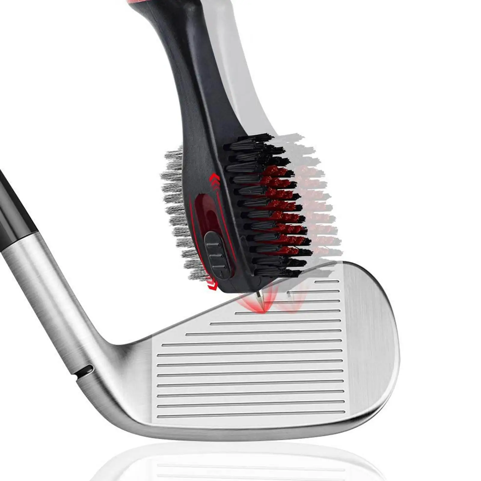 

Portable Golf Club Brush Groove Cleaner Golf Accessories Cleaning Brushes