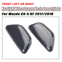 For Mazda CX-5 KF 2017/2018 High Quality Car Headlight Cleaning Washer Nozzle Jet Cover Cap r Accessories KB8M-518H1 KB8M-518G1