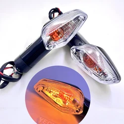 White Lens Motorcycle Blinker Turn Signal Light Rear Front Lamp Indicator For Honda CBF150 CBF125 Stunner CB300F CBR 300R 250R