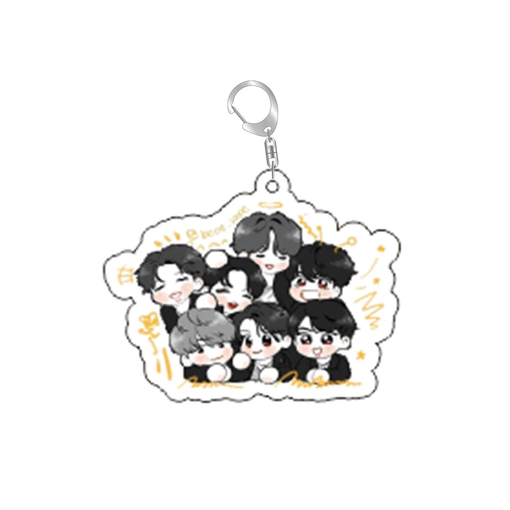 Kpop Chibi Boys Popular Book for Accessories