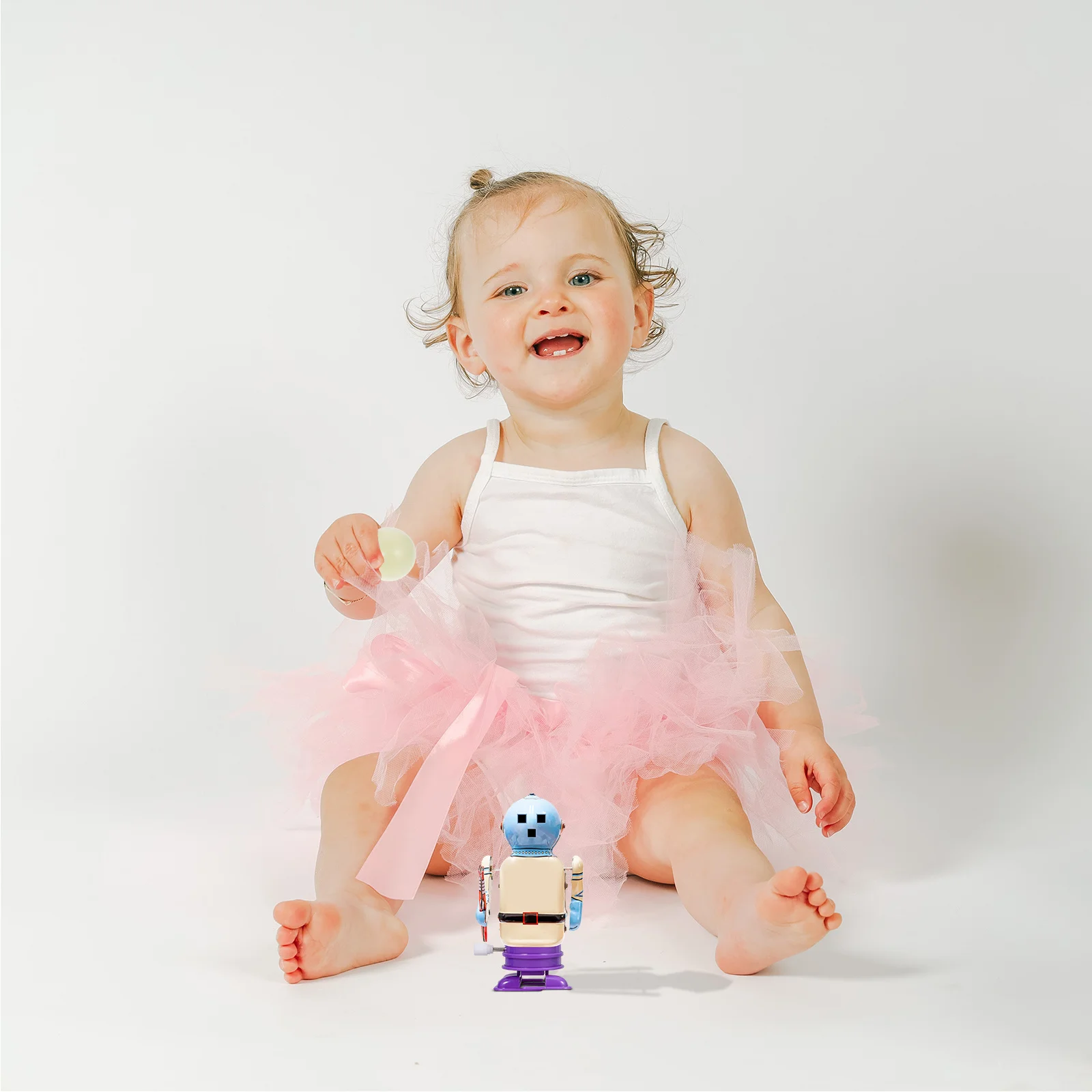 

8 PCS Clockwork Walking Movement Diy Plaything Toy Accessories Robot Small Plastic Part