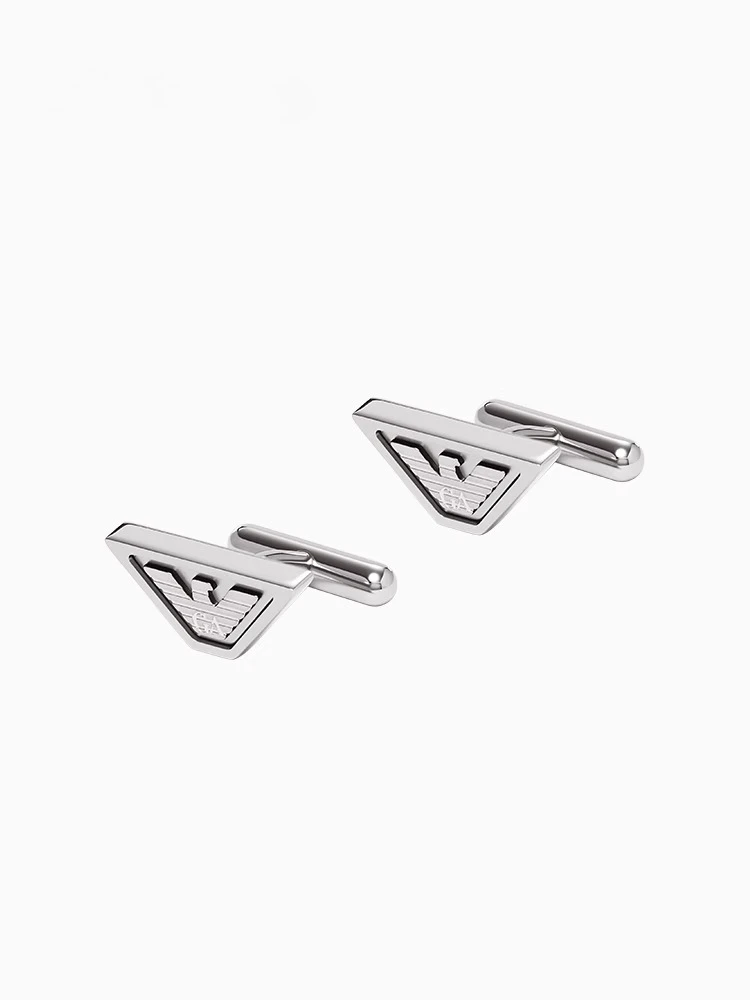 

Steel trapezoidal engraved eagle logo
