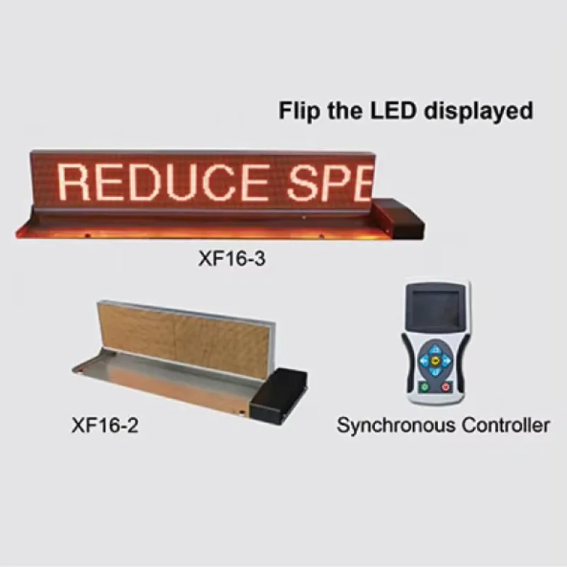 Top Mount Light Bar Light Emitting Diode Message Board Vehicle Foldable Display Panel