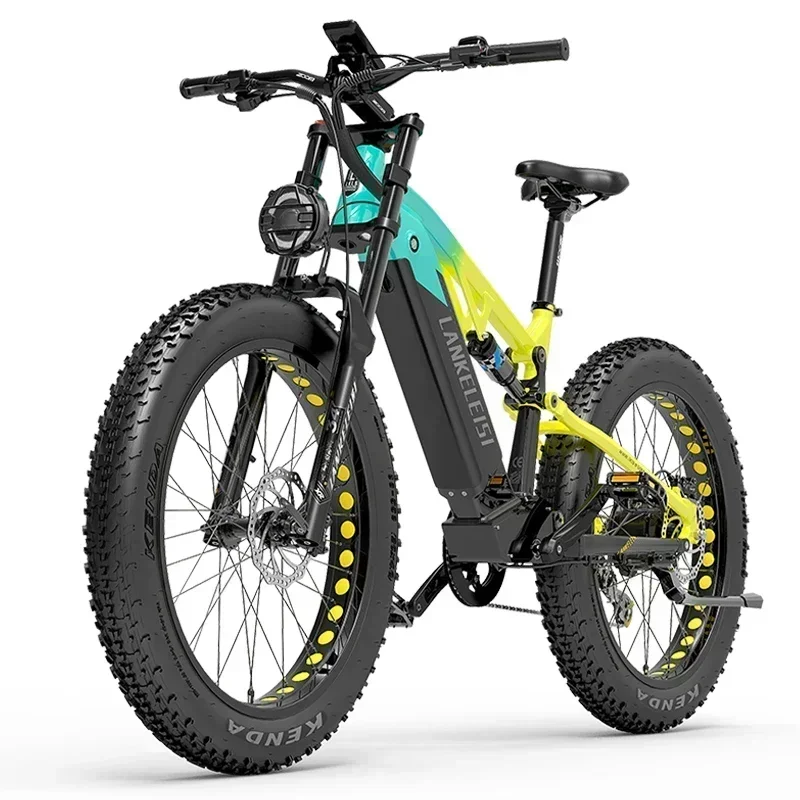 Lankeleisi Hot RV800 ebike 26 inch 4.0 fat tyre off-road electric bike 750W 48V 20AH Bafang motor mountain snow electric bicycle