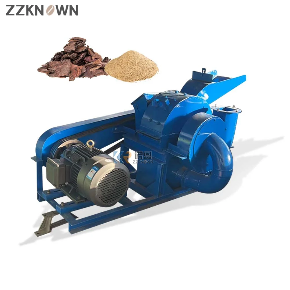 

11 kw Industrial wood sawdust making chipper machine/500kg/hour wood crusher/wood shredder price