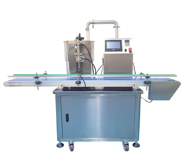 Automatic servo paste liquid rotor pump filling machine gel honey vertical quantitative canning