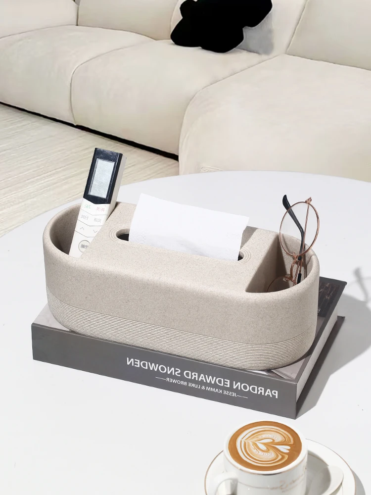 

Элитный прямоугольный органайзер Dayemj для хранения: коробка для пультов, настольный органайзер для гостиной, коробка для салфеток для чайного столика