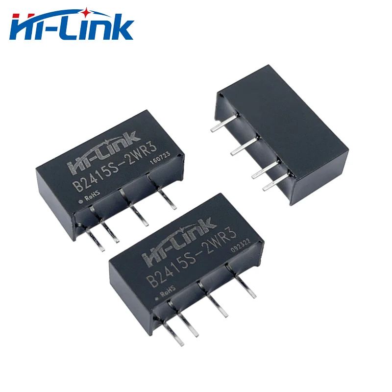 Imagem -02 - Hi-link-dc Isolado Step Down Módulo de Alimentação Inteligente Smart Home B2415s2wr3 2w 24v a 15v 133ma Navio Livre 10 Pcs Lot