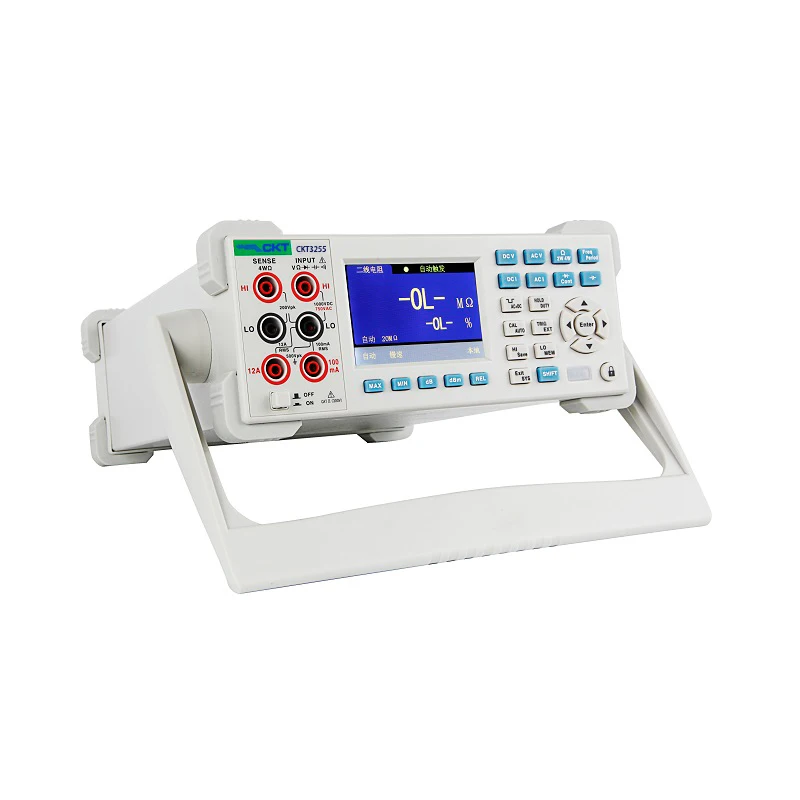 Chuangkai CKT3255 Multimetro digitale da tavolo a 5 1/2 cifre con display LCD TFT