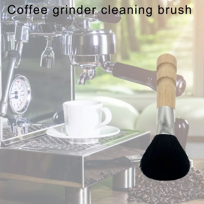 Delicate Coffee Grinder Cleaning Brush Effective Coffee Grinder Brush with Handle for Effective Residues Removal