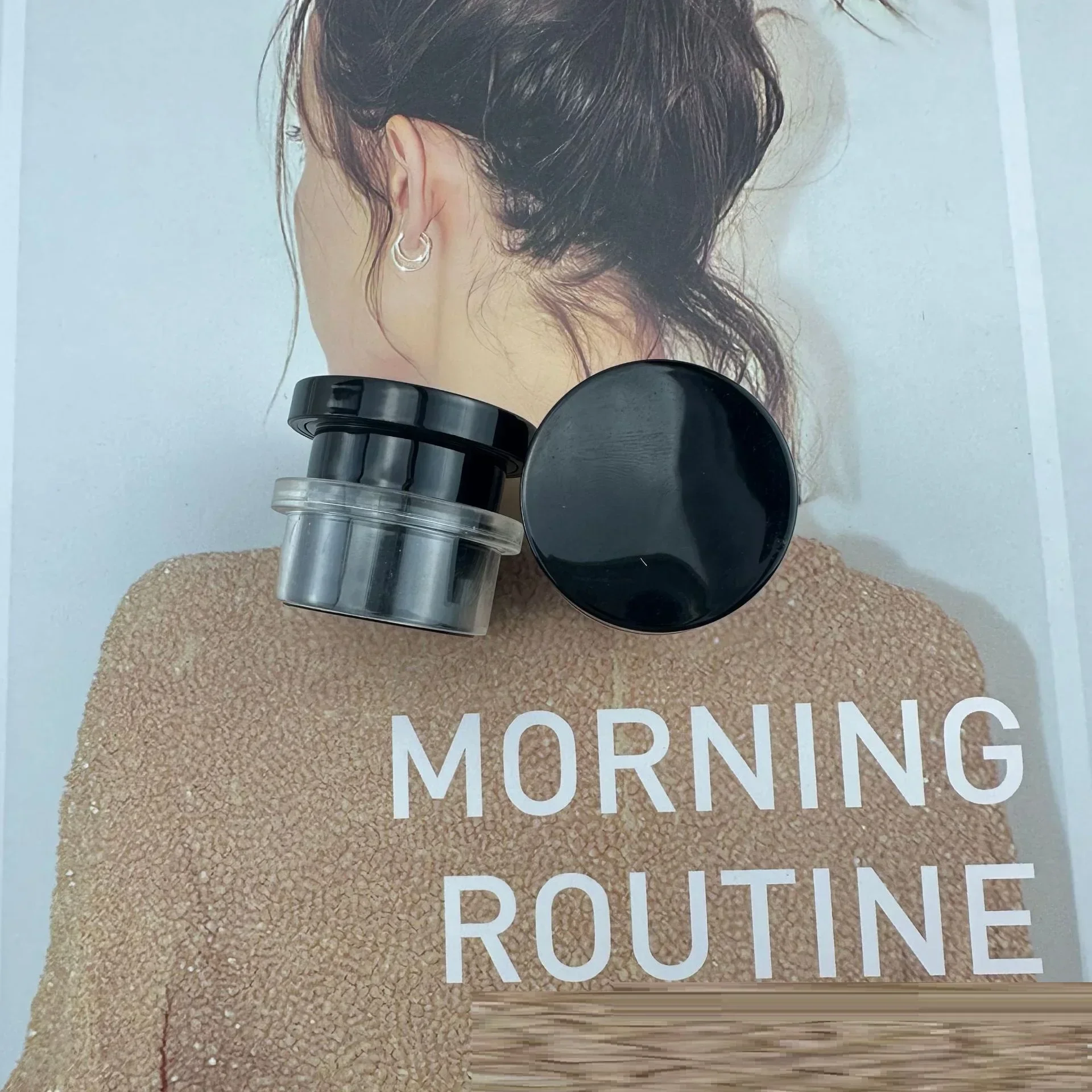 Butelka na perfumy bagnetowa szklana pusta przenośna do wielokrotnego napełniania 50ml 100ml 30ml podróżna kosmetyczna próbka zapachu podróż