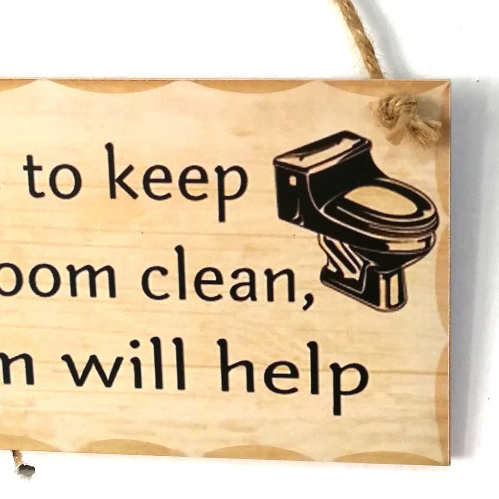 

Wooden Laundry Room Hanging Wall Plaque Decorative Vintage Bathroom Sign Rustic Door Sign Home Ornament Bathroom Quote