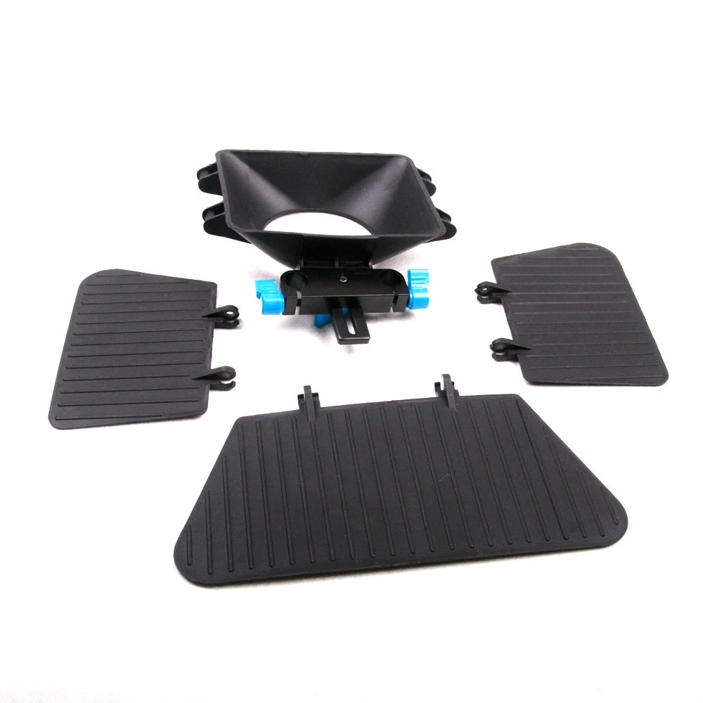 DSLR Movie Kit Matte Box Mattebox Camera Shade M1 For 15mm Rail Rod Support System Follow Focus Video Cameras Canon Nikon Sony