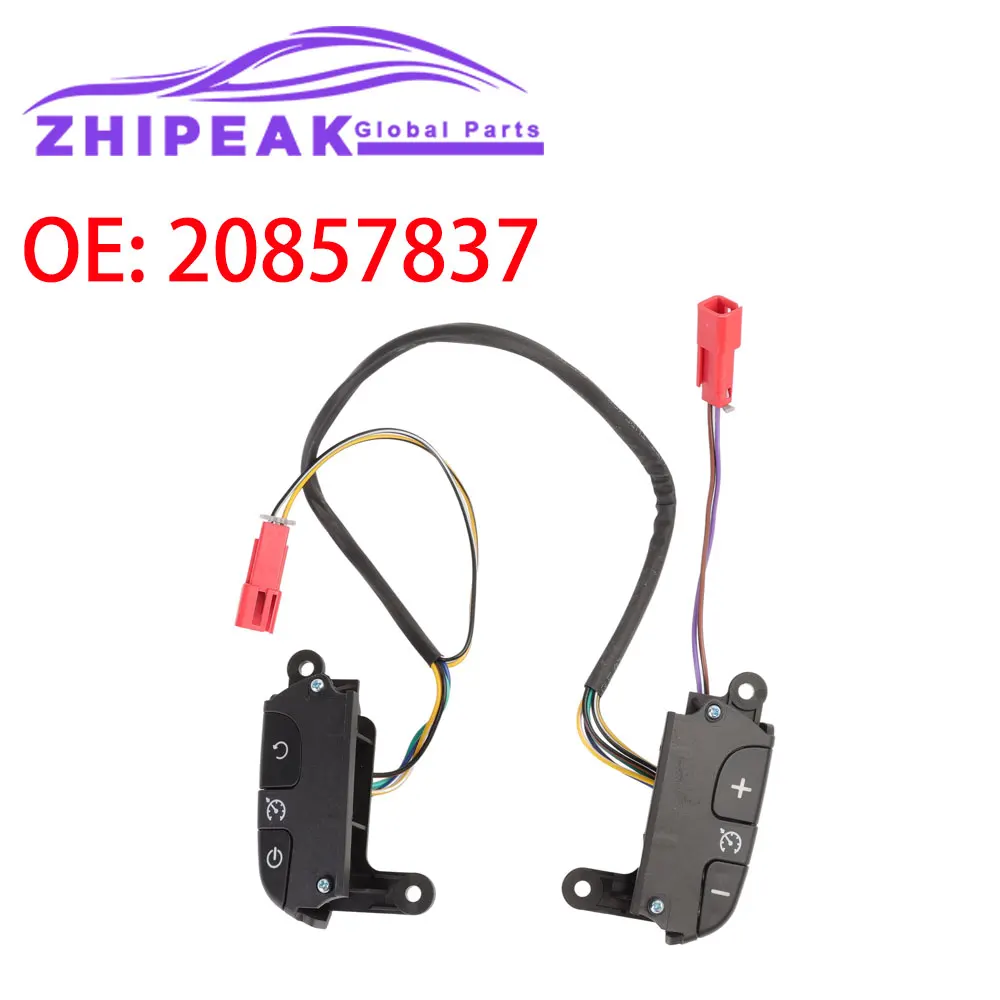 Cruise Control Switch Audio Sound Steering Wheel Button 20857837 20857836 24211586 For CADILLAC Car Accessories