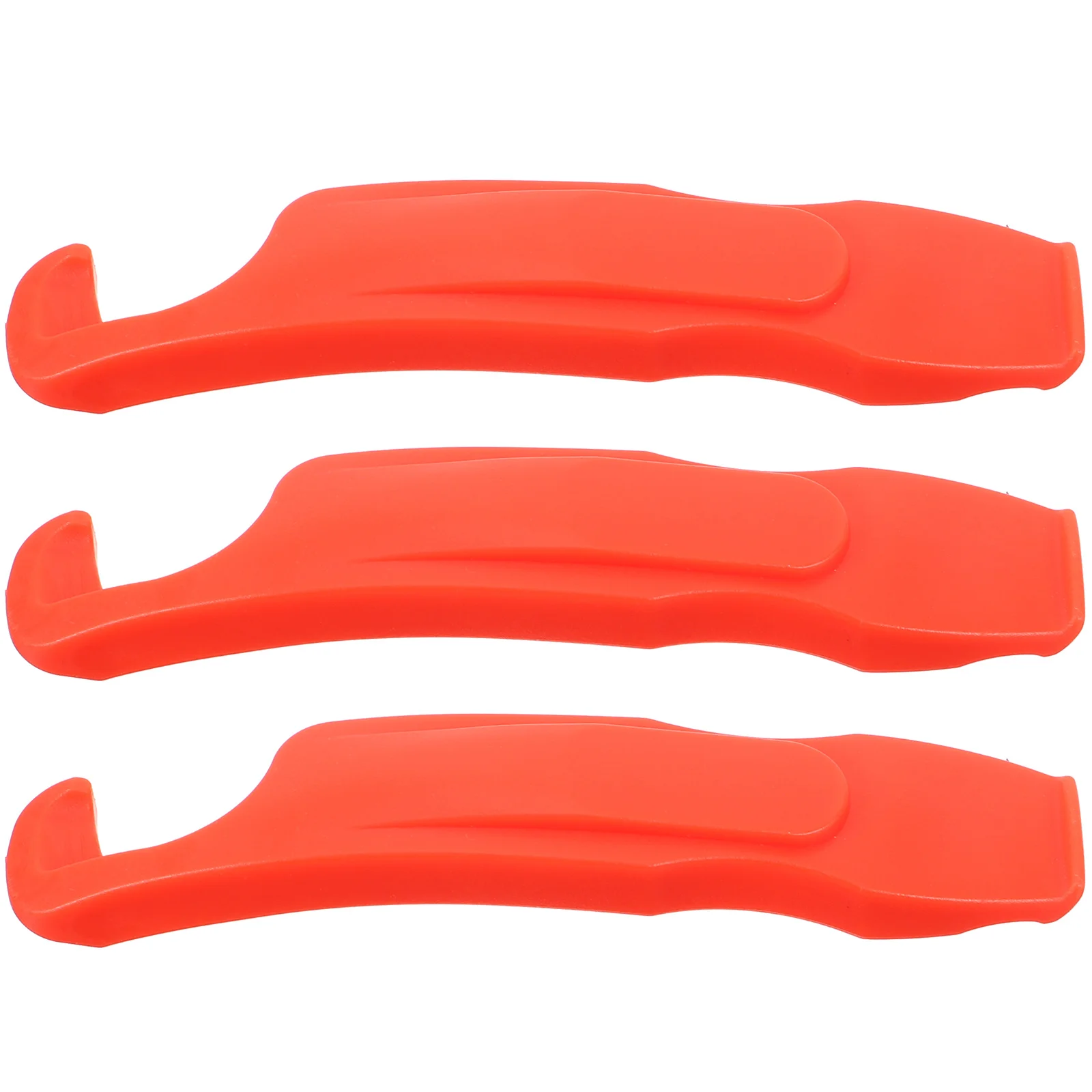 

3pcs Tire Lever Red Lightweight Durable Repair Tool for Mountain Bike Electric Bike Motorcycle Tire Changing Easily Portable