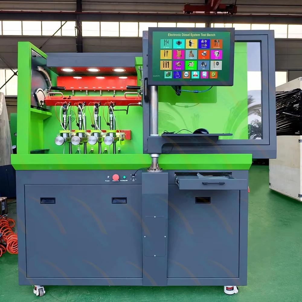 CR304S Crdi Injector Testing Calibration Machine Common Rail Injector test Bench to test 4 Pcs Injectors at the Same Time