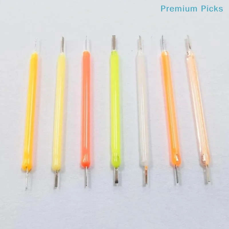 portable10PCS Per Box 3V 38mm Multicolor COB LED Filament For Edison Bulb Lighting