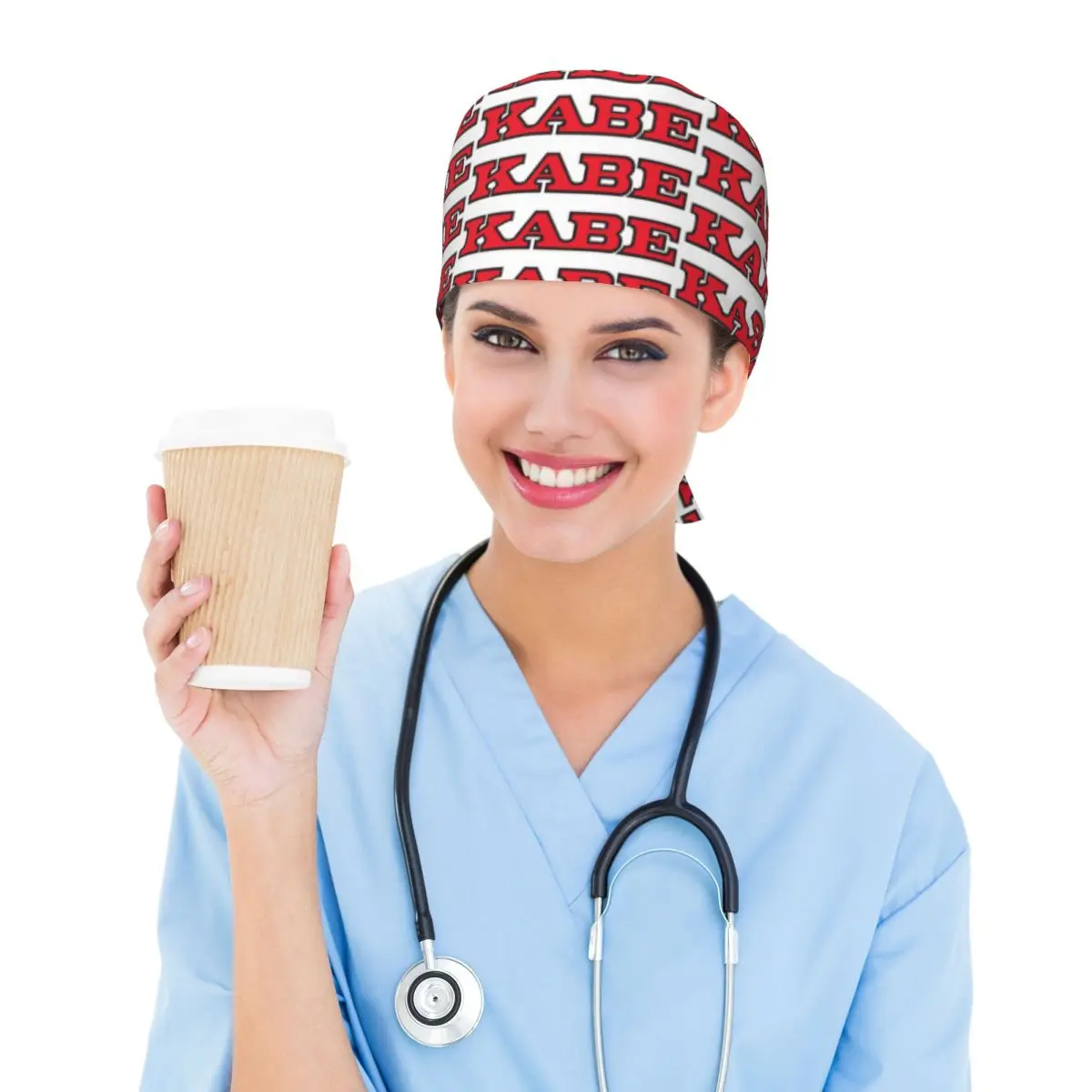 قبعة كابي كارافان فرك للطبيب، قبعة جراحية للعمل للجنسين، قبعات رضاعة قابلة للتعديل لطبيب الأسنان