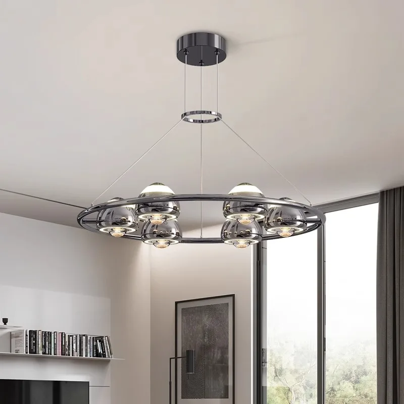 

Modern home decoration chandelier, stair Pendant lamp, living room Pendant lights, interior lighting
