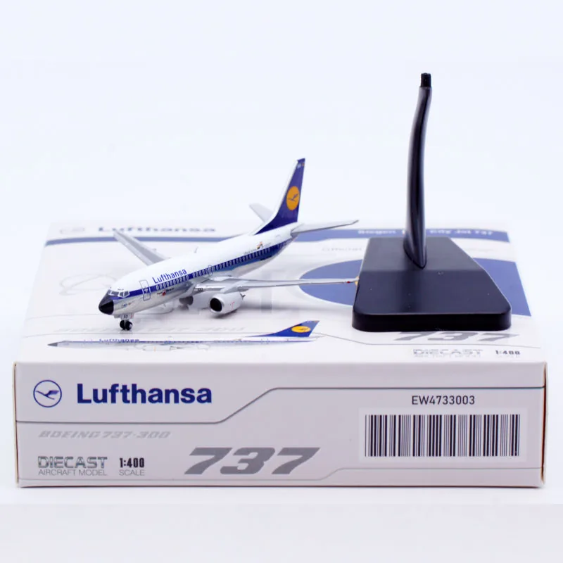 

EW4733003 Alloy Collectible Plane Gift JC Wings 1:400 Lufthansa Airlines Boeing B737-300 Diecast Aircraft Jet Model D-ABXD