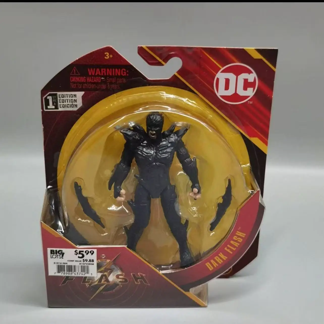 Figurka BeastKingdom Batman The Flash z kreskówki, personalizowana, kreatywna figurka anime, ruchoma figurka na stół, dostępna od ręki.