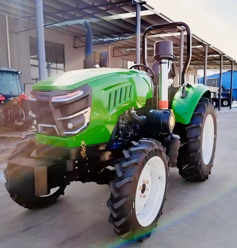 4WD 50HP Compact Multifunctional Tractor For Farm Cultivation And Lawn Trimming Work