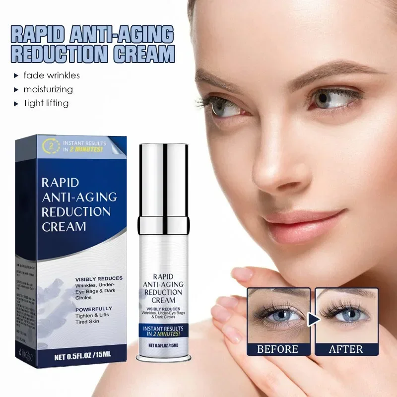 Quickly Anti Wrinkles Cream Eliminate Eyes Bags Anti-aging Cream Lighten Dark Circles Serum Moisturize Lift Firming Skin Care