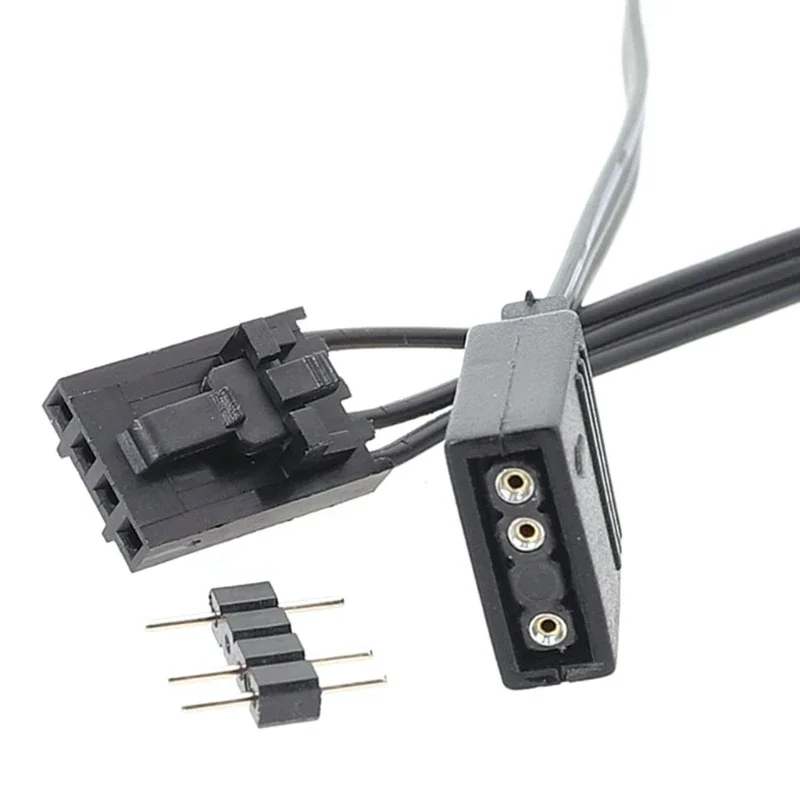 

for Corsair RGB To Standard ARGB 4-Pin 5V Adapter Connector RGB Cable 25cm Extension Cord